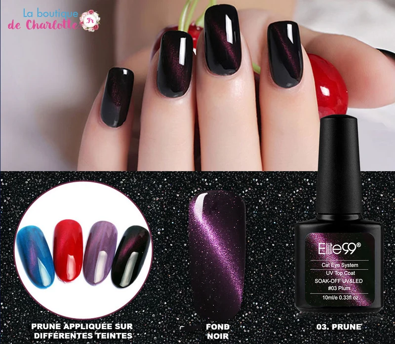 VERNIS EFFET MÉTALLIQUE POUR MANUCURE