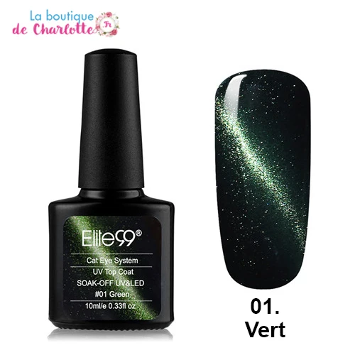 VERNIS EFFET MÉTALLIQUE POUR MANUCURE