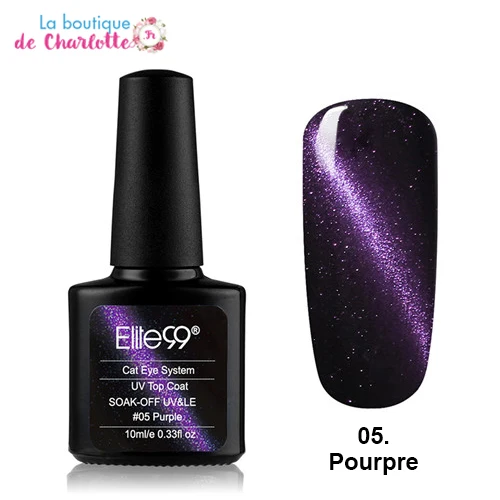 VERNIS EFFET MÉTALLIQUE POUR MANUCURE