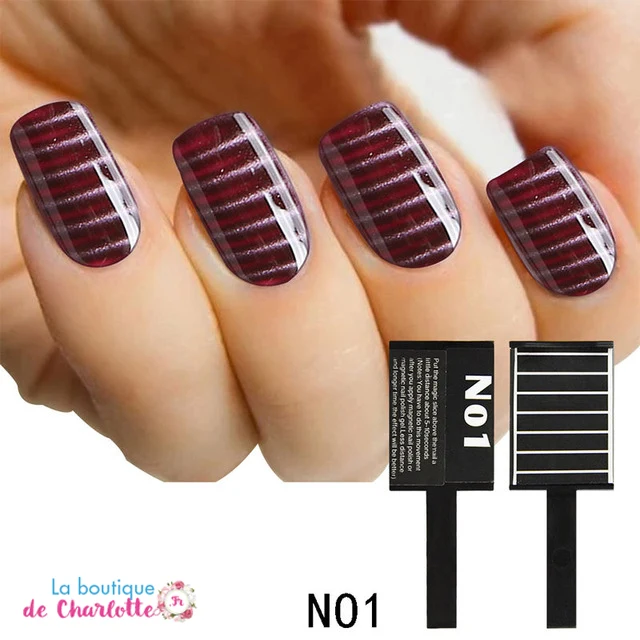 VERNIS EFFET MÉTALLIQUE POUR MANUCURE