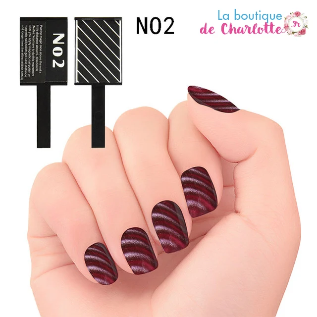 VERNIS EFFET MÉTALLIQUE POUR MANUCURE
