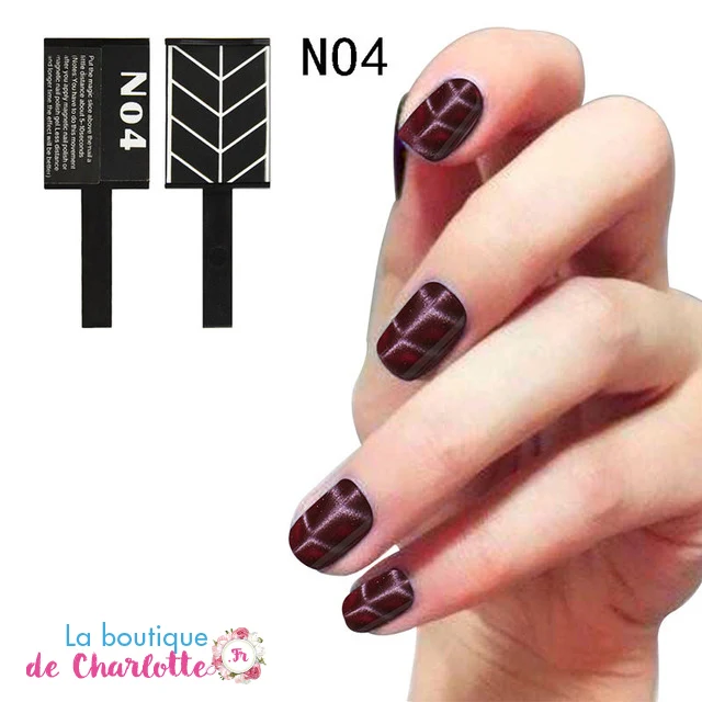 VERNIS EFFET MÉTALLIQUE POUR MANUCURE