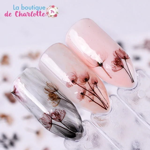 STICKER FLEURS POUR MANUCURE
