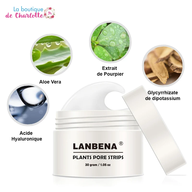 BANDES DE NETTOYAGE ALOE VERA POUR VISAGE