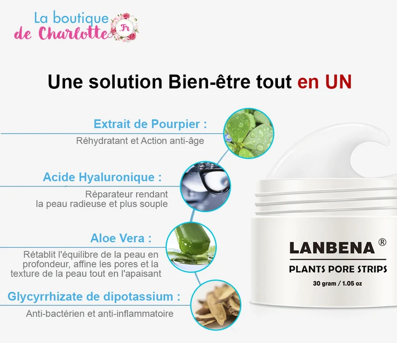BANDES DE NETTOYAGE ALOE VERA POUR VISAGE