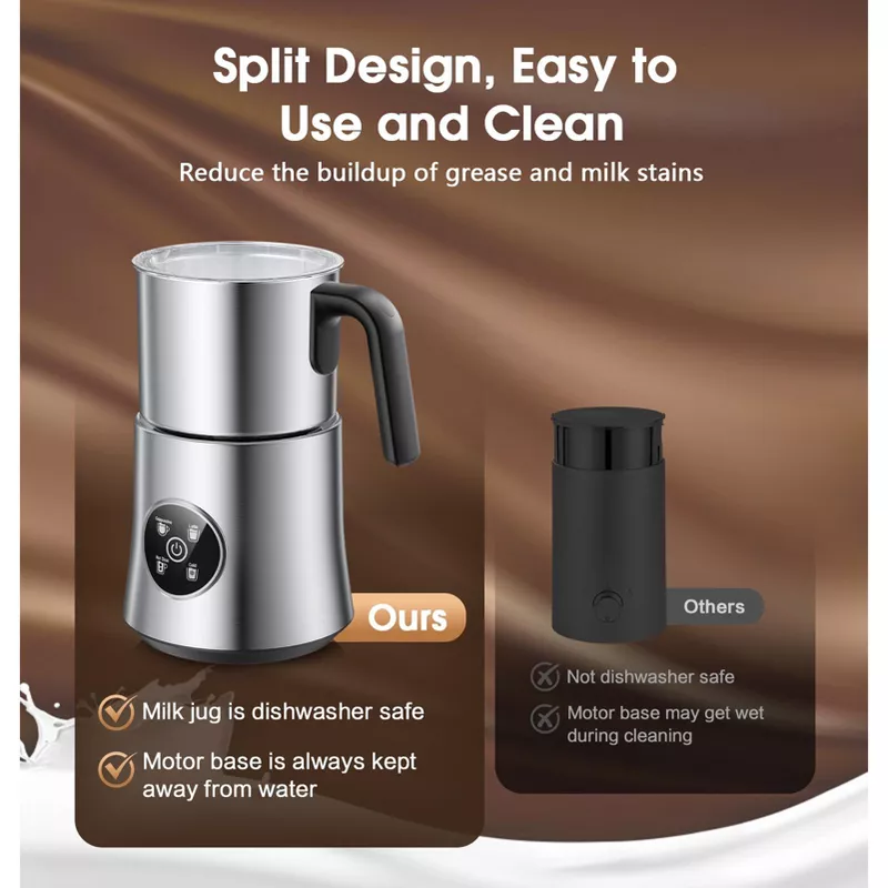 Teendow MF06S-T 900ml Electric Milk Frother Machine