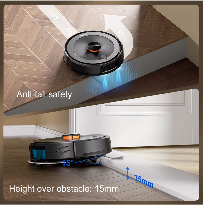 Teendow D10S 2-in-1 Robot Vacuum Cleaner