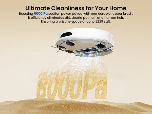 Teendow D20S Max Robot Vacuum Cleaner