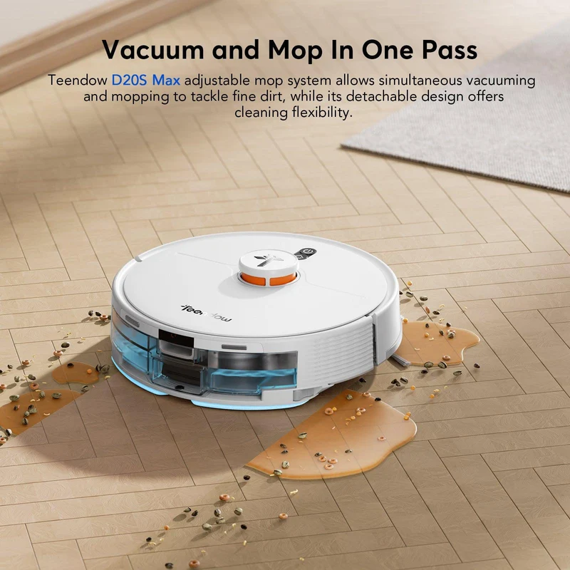 Teendow D20S Max Robot Vacuum Cleaner