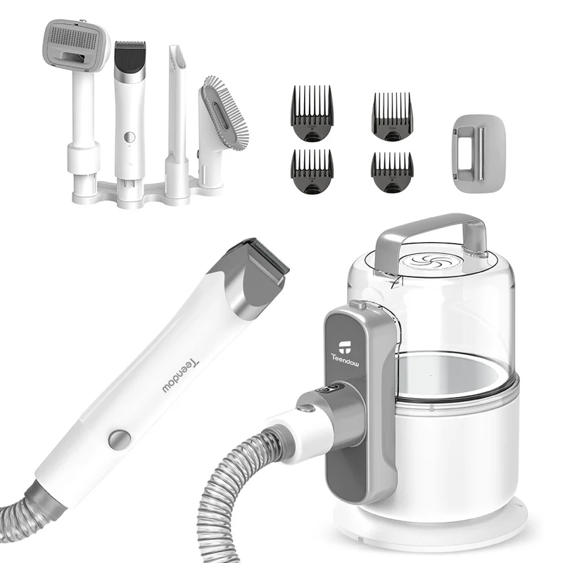 Teendow V10 Pet Grooming Vacuum Kit