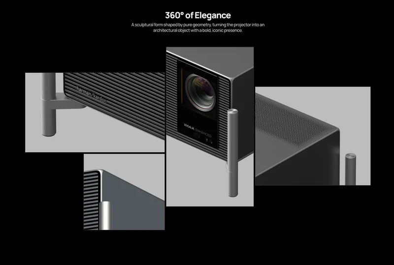XGIMI X50 Ultra Max DLP Full 4K HDR Projector High Brightness 6000 CVIA Laser Short Throw