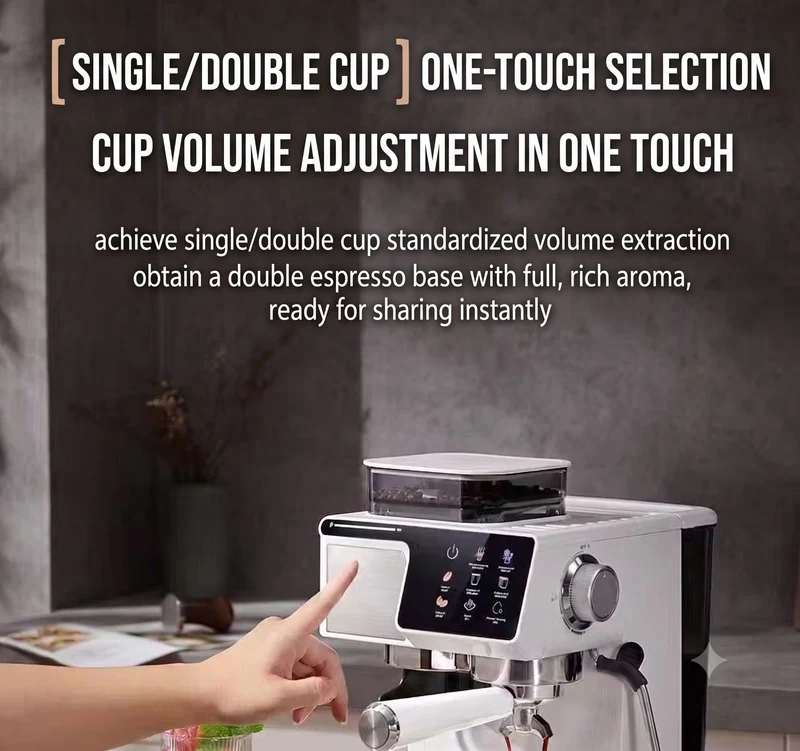 UDI CM5530 Home Small Coffee Maker with Automatic Grinding and Cold Brew