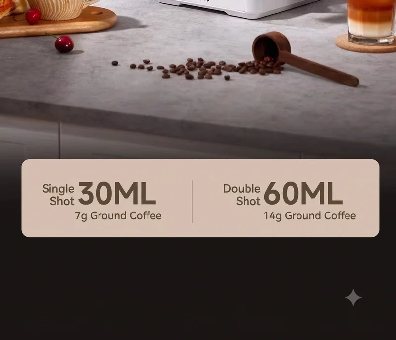 UDI CM5530 Home Small Coffee Maker with Automatic Grinding and Cold Brew