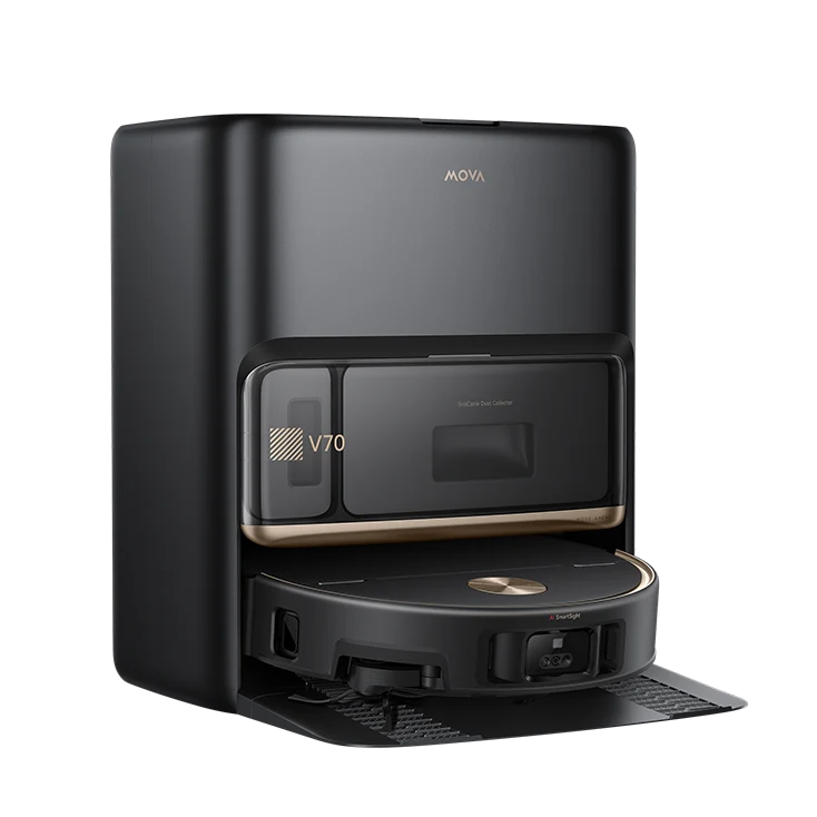 Dreame MOVA V70 Ultra Complete X Robot aspirateur Noir