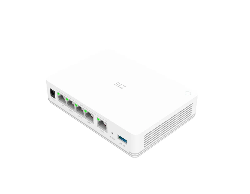 ZTE Nebula MAX 2.5G Wired Router supporting 2500 Mbps