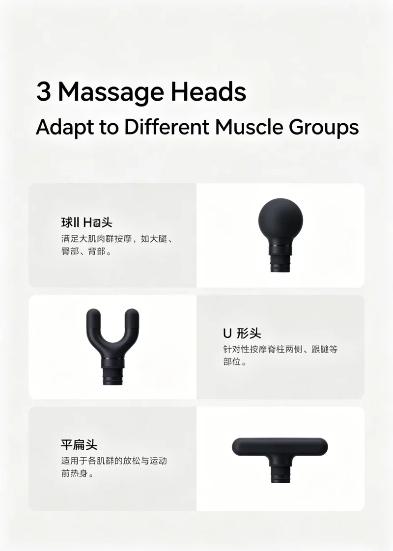 Xiaomi Long Handle Massage Fascia Gun 3 (Heat Version)