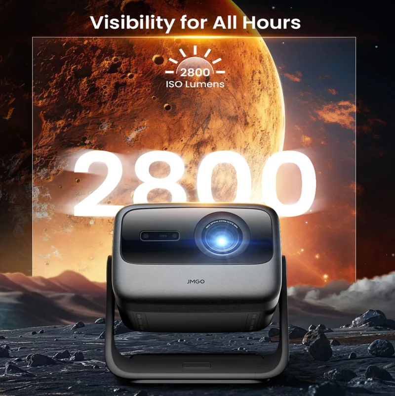 JMGO N1S Ultra, High Brightness & 300'' Screen, 4K Vivid Display, Pure Triple Laser, Dolby Audio