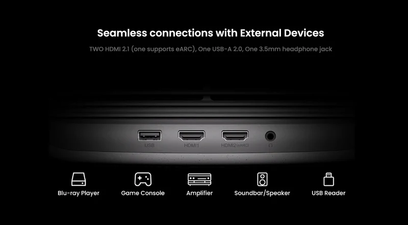 JMGO N1S Ultra, High Brightness & 300'' Screen, 4K Vivid Display, Pure Triple Laser, Dolby Audio