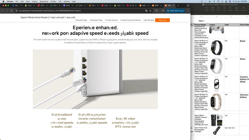 Xiaomi Whole Home Router (1 main unit and 1 sub-unit)