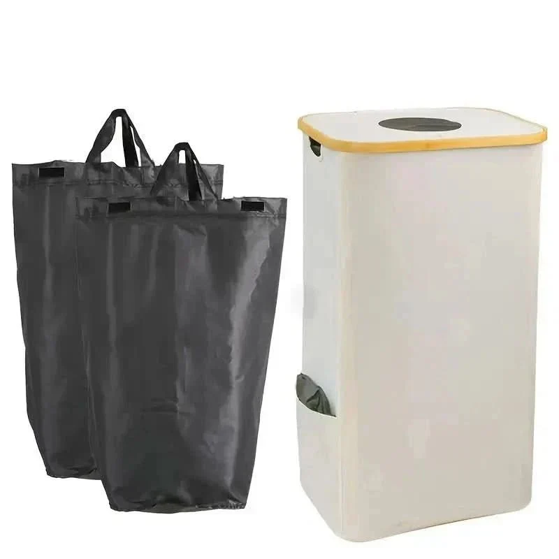 Recycling Aufbewahrungsbehälter | 100L faltbarer Mülltrenner für platzsparende Organisation und Transport
