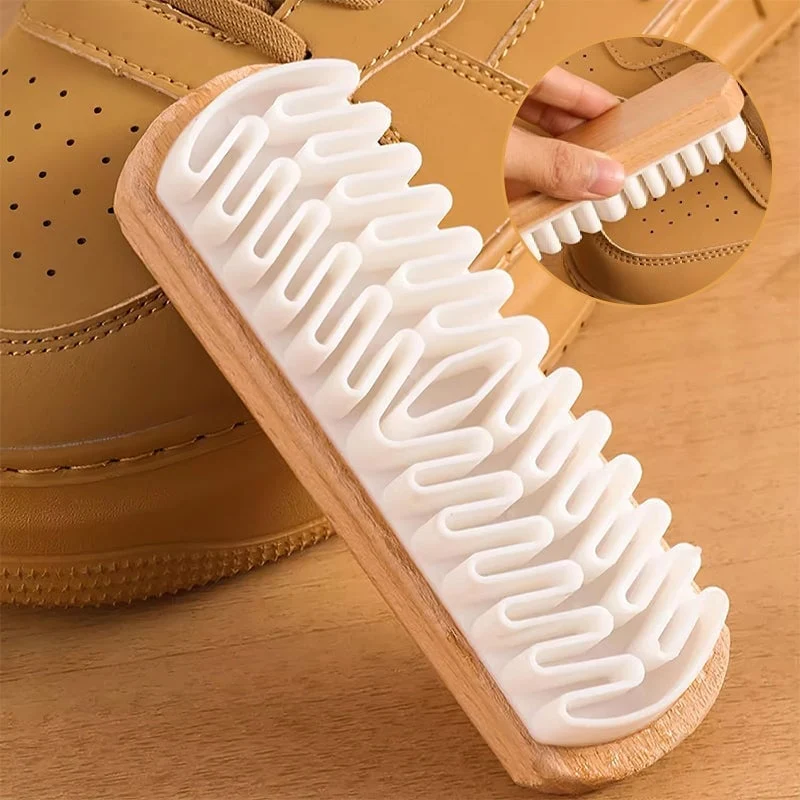 Schuhbürste für Wildleder | Gummibürste zur schonenden Reinigung von Nubukleder und empfindlichen Schuhen