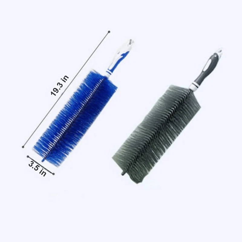 Flexible Mikrofaser Staubbürste | Biegsamer Staubwedel für Möbel, Ventilatoren & Schmale Zwischenräume | Waschbar