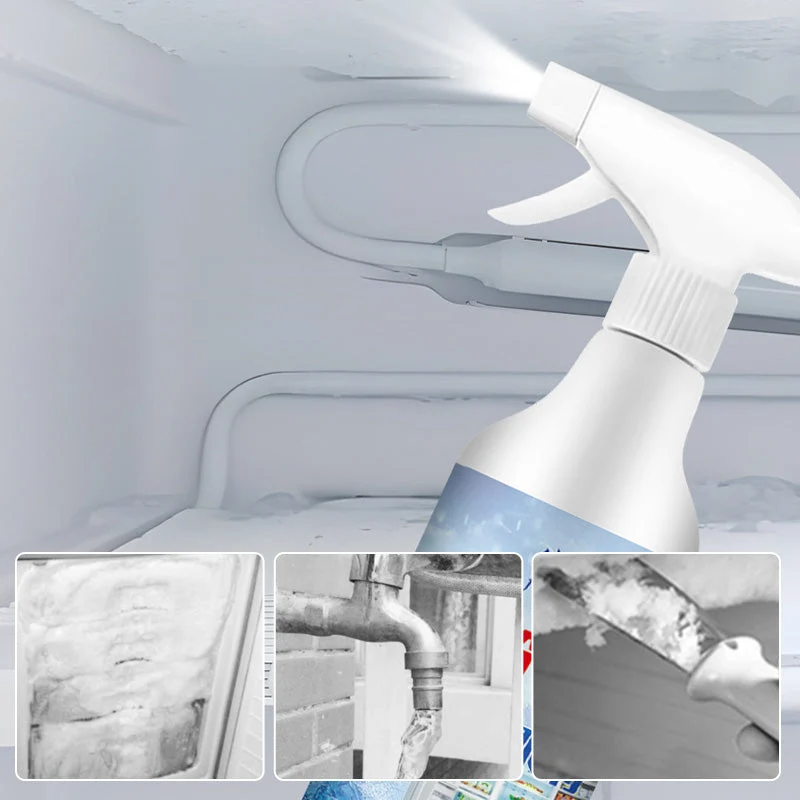 Abtau-Spray 118 ml gegen Eis & Frost | Schnelles Enteisen für Kühlschrank, Gefrierschrank & Autoscheiben | Bis -30 °C