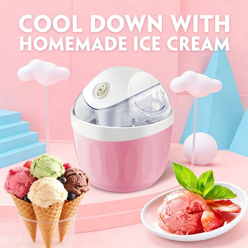 Dessertmaschine 3-in-1 für Eis, Sorbet & Joghurt | 500 ml | FrostellaWhirl