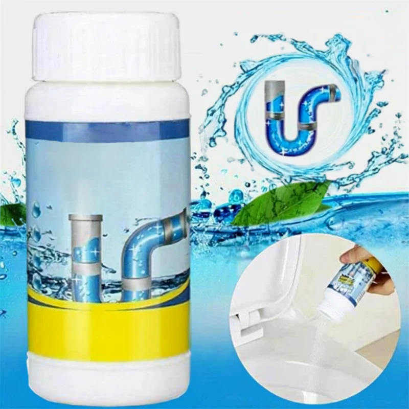 Abflussreiniger Pulver mit Aktivschaum | Löst Fett, Haare & Ablagerungen | Geruchsneutralisierung | Für Spüle, Dusche & Balkonablauf