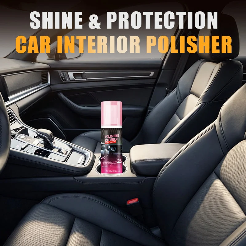Auto Interieur-Reiniger 100 ml | Für Leder, Vinyl & Kunststoff | Geruchsneutralisation, Glanz-Effekt & UV-Schutz