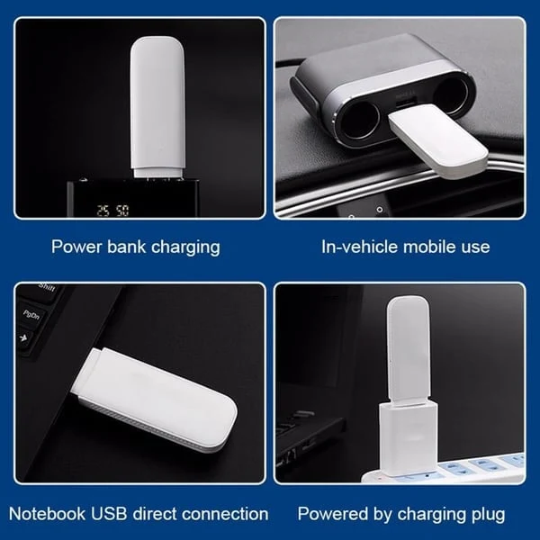 4G LTE USB WLAN Router | Hotspot für bis zu 10 Geräte, 150 Mbit/s | Plug & Play für Reise, Auto, Home-Office