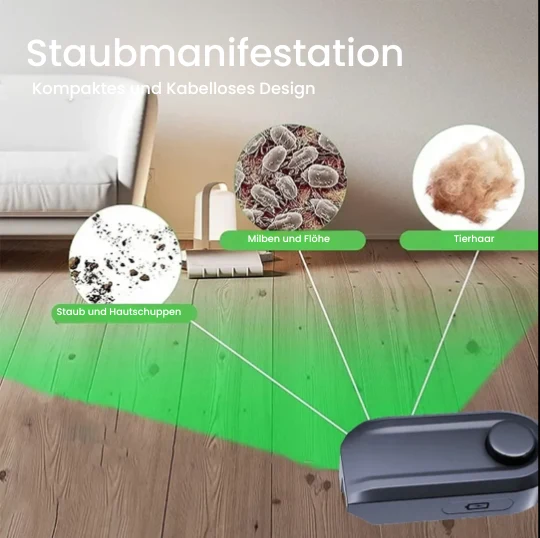 Universal Staubsaugeraufsatz | Laser-Staubsaugerkopf für Tiefenreinigung | Kompatibel mit allen Modellen