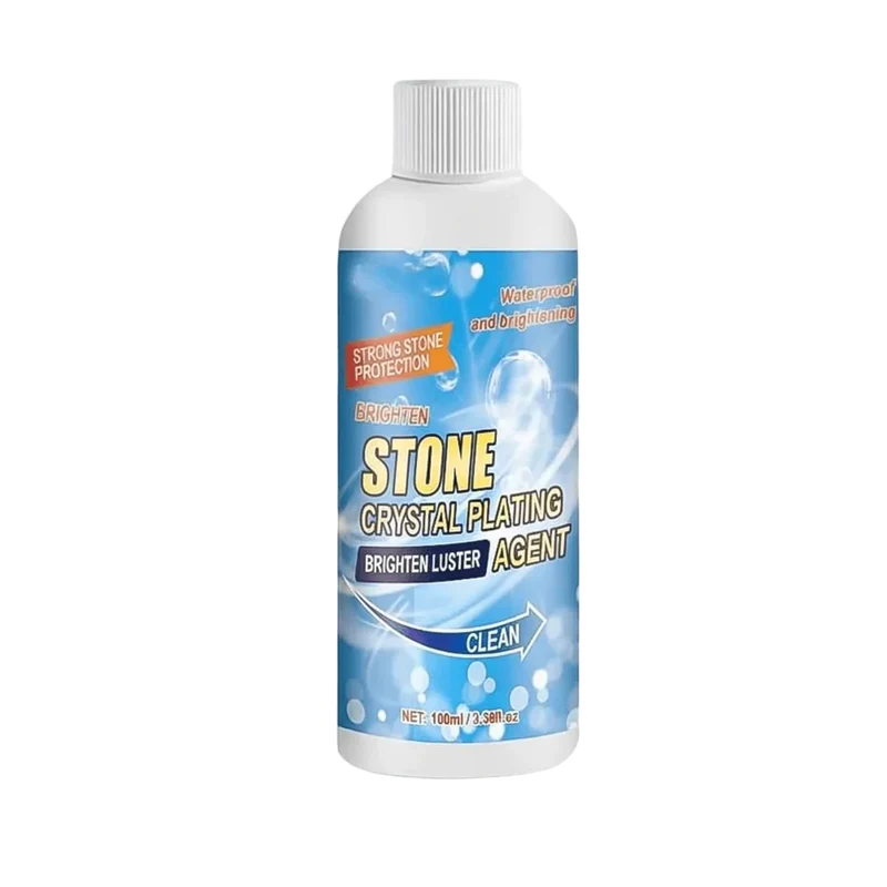 Steinreiniger Spray 100 ml gegen Rost & Oxidation | Für Granit, Marmor, Schiefer & Beton | Biologisch abbaubar, ungiftig | StoneGuard Pro