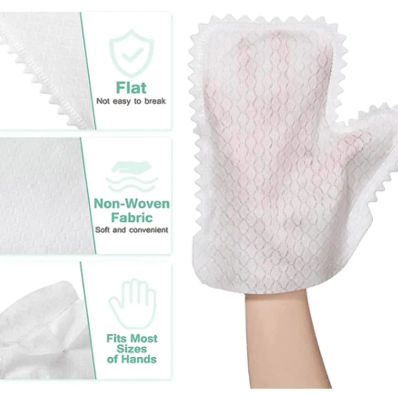Reinigungshandschuh mit Mikrofasern & Bambusfasern | Nimmt Staub & Schmutz direkt auf | Kratzfrei & waschbar | 20+20 oder 40+40 Set