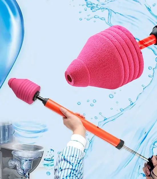 Abflussreiniger mit Greifkralle | Entfernt Haare & Verstopfungen | Flexibles Rohrreinigungswerkzeug für WC & Abfluss