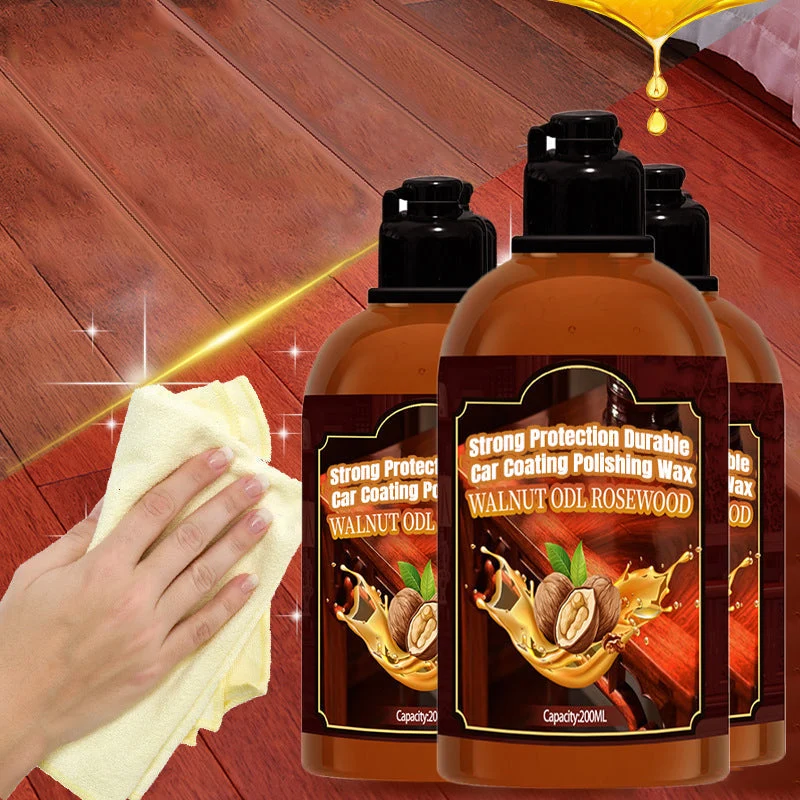 Möbelpflegeöl 200 ml | Tiefenpflege für stumpfes und trockenes Holz | Schutzfilm gegen Feuchtigkeit & Schmutz | Frischer Glanz, 3 Jahre haltbar