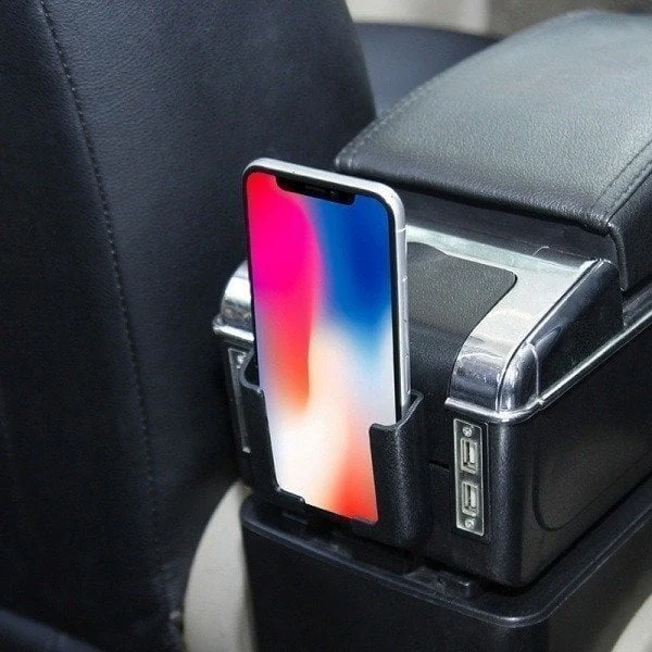Verstellbare Handyhalterung mit starker Klebefläche | Weiches, schützendes Material | Auch für Tablets & iPads geeignet | ABS | Für Auto & Zuhause