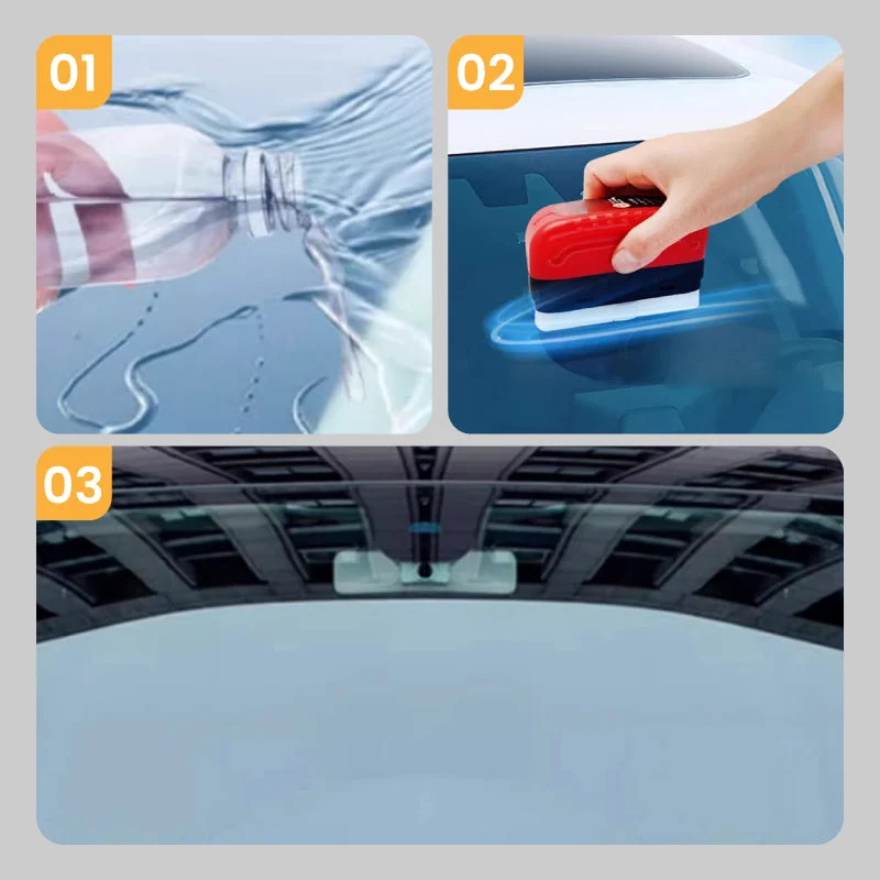 Autoglasreiniger | Entfernt Ölfilm & Schmutz | Streifenfrei & Schonend für Glas | SaubereAnsicht™ 120 ml