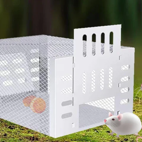 Mäusefalle wiederverwendbar tierfreundlich | Automatische Mehrfach-Mausfalle ohne Gift | Effiziente Schädlingsbekämpfung