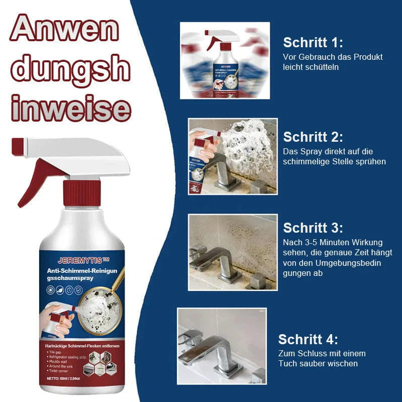 1+1 GRATIS | MoldAway Magic™ - Anti-Schimmel-Reinigungsschaumspray