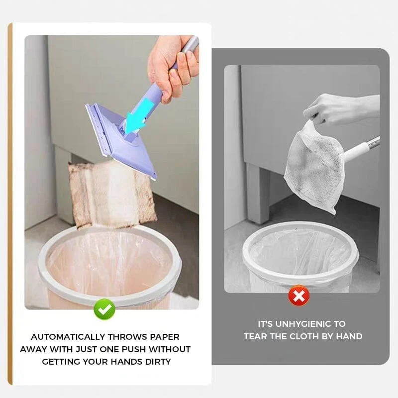 MoppSchalter™ Freihändige Bodenpflege