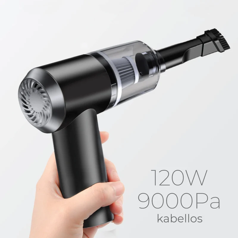 Akku Staubsauger 3-in-1 | Saugen & Blasen | Kabellos, Leicht & Abnehmbarer Staubbehälter
