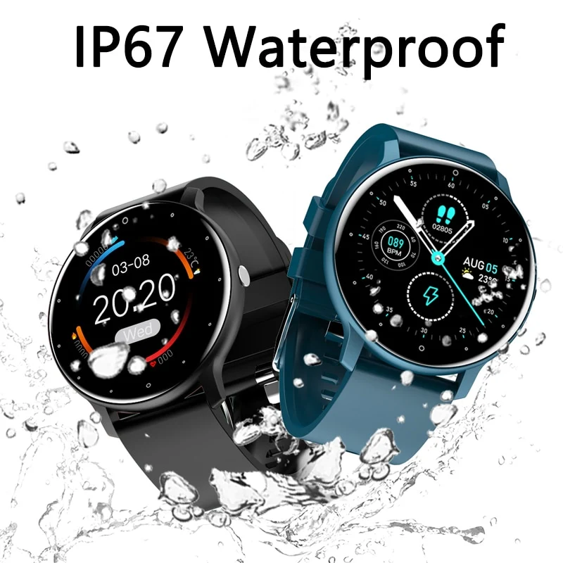 Pylomo GIZE Smartwatch | Multisport-Tracking | Wetteranzeige | Lange Akkulaufzeit | IP67 Wasserdicht