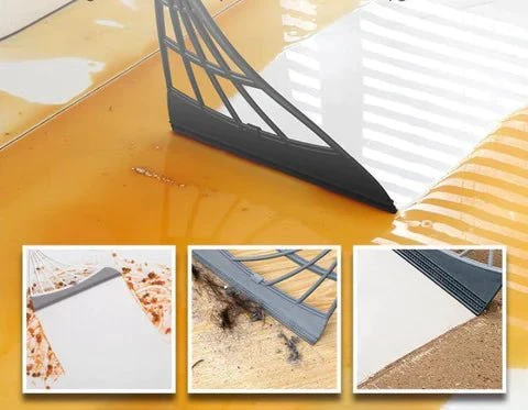 Allzweckreinigungsbesen | 2-in-1 Gummi- & Abziehbesen für Boden, Fenster & Tierhaare | Easycleaner™