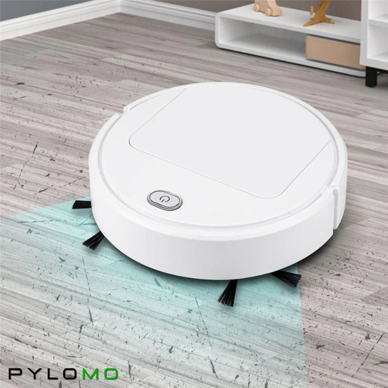 Staubsaugerroboter mit Saug- & Wischfunktion | Für Hartboden & Teppich | Leise, schlank, ideal bei Tierhaaren, Filter gegen Staub & Allergene