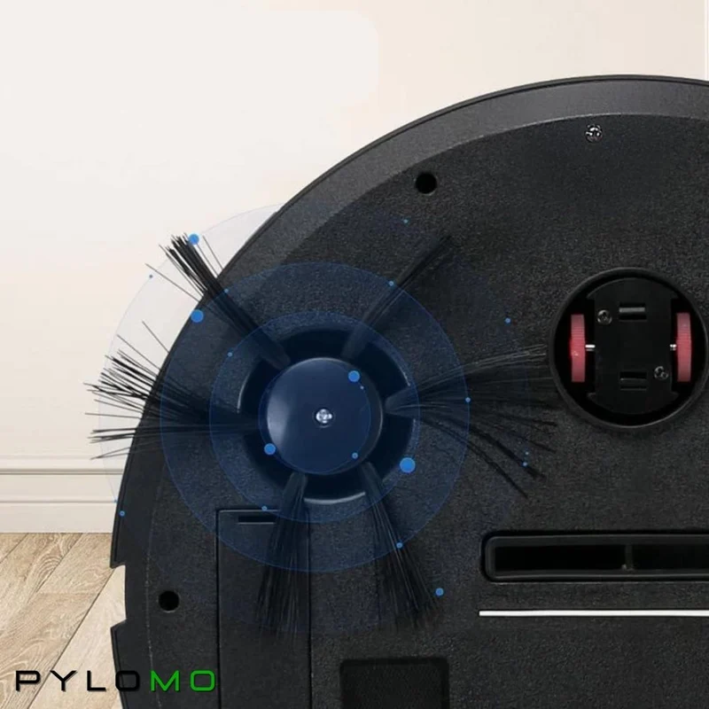 Staubsaugerroboter mit Saug- & Wischfunktion | Für Hartboden & Teppich | Leise, schlank, ideal bei Tierhaaren, Filter gegen Staub & Allergene