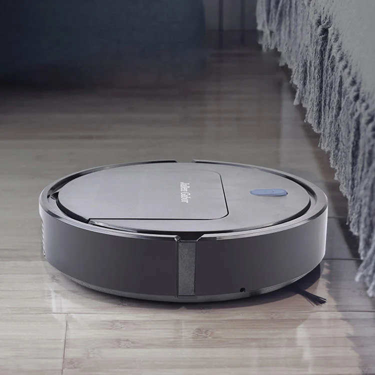 Staubsaugerroboter 3-in-1 Saugen Wischen Polieren | 120 Min Laufzeit, leiser Betrieb | Effizienter Filter für Staub & Tierhaare