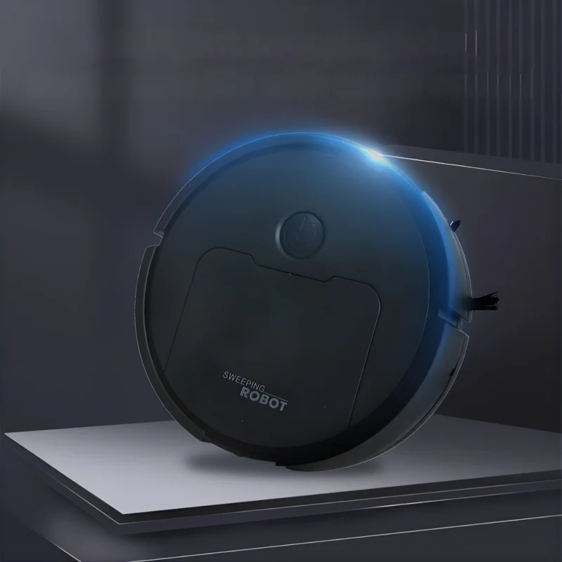 3-in-1 Staubsaugerroboter mit Wischfunktion | Saugen, Kehren & Wischen | Leise <60 dB, Sensor-Navigation | Für Hartböden & Teppich
