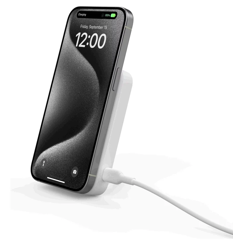 Belkin Boost Charge Pro 15W 5000mAh Qi2 Magnetic Power Bank