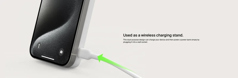 Belkin Boost Charge Pro 15W 5000mAh Qi2 Magnetic Power Bank